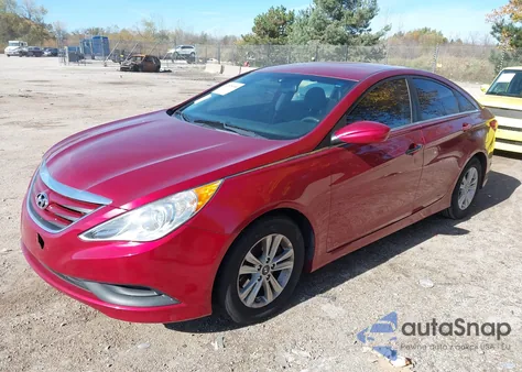2014 Hyundai Sonata Gls from USA, damaged, VIN 5NPEB4AC0EH869272